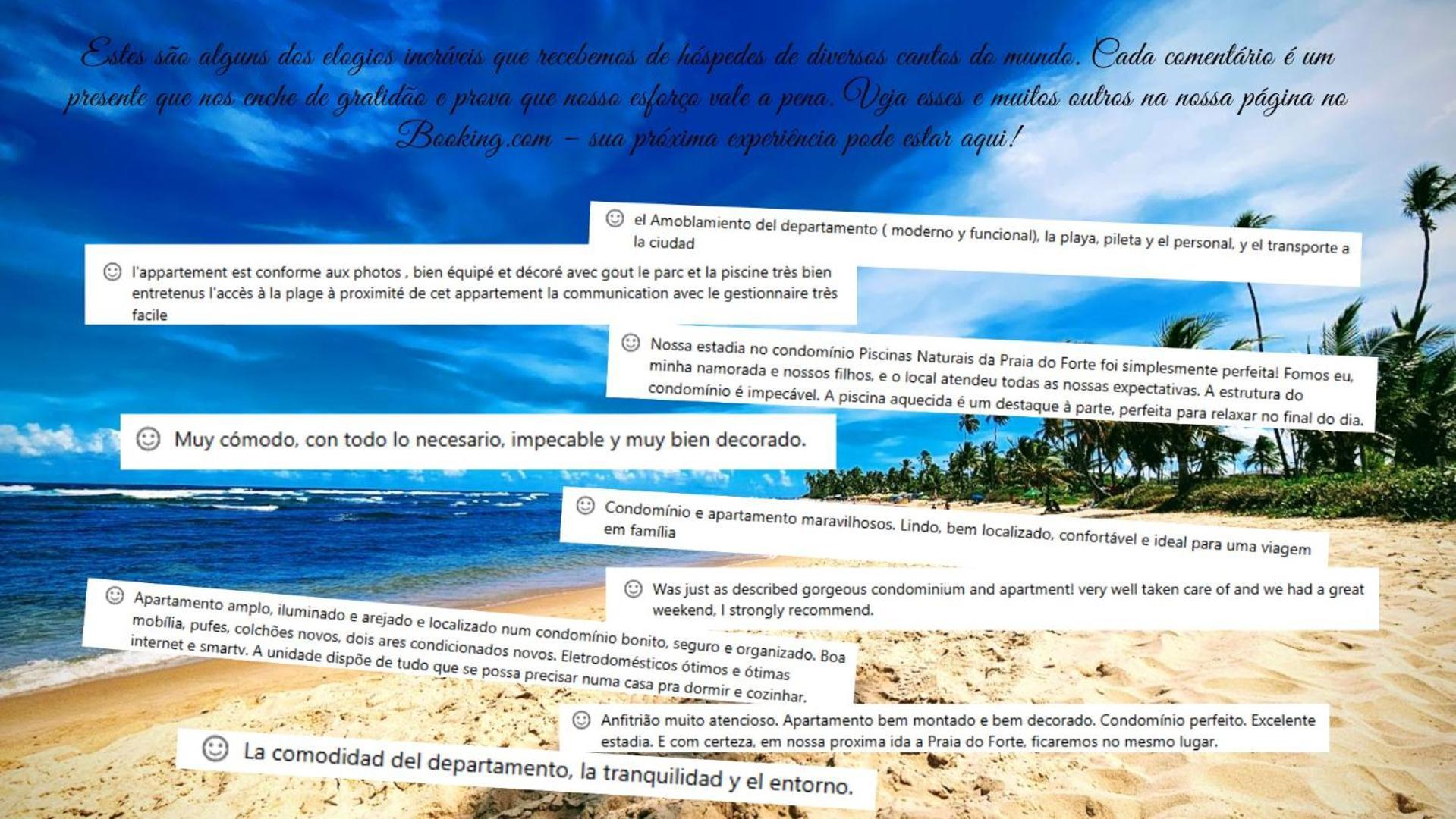Piscinas Naturais De Praia Do Forte Kültér fotó